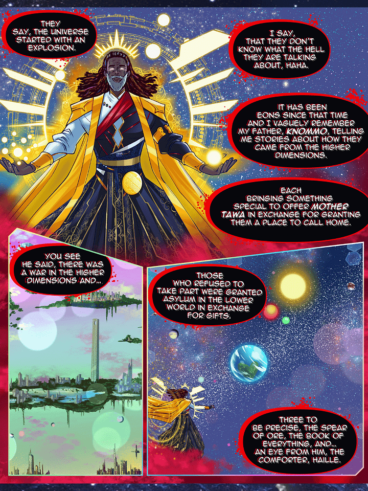 Dogon & The Three Suns: The Tri-Galactic Tournament Volume #1 (Digital Comic) product image (2)
