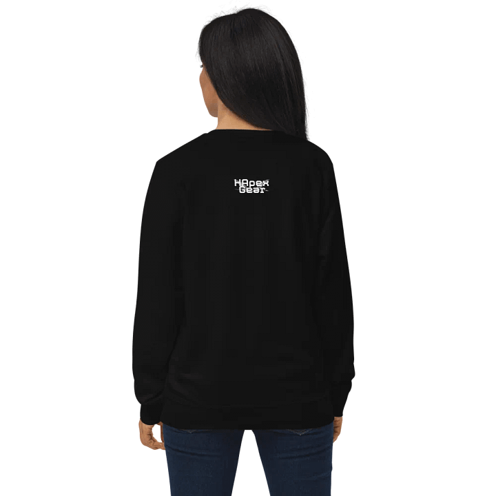 Unisex Organic Sweatshirt - Embroidered - Mr I'm Not Important product image (2)