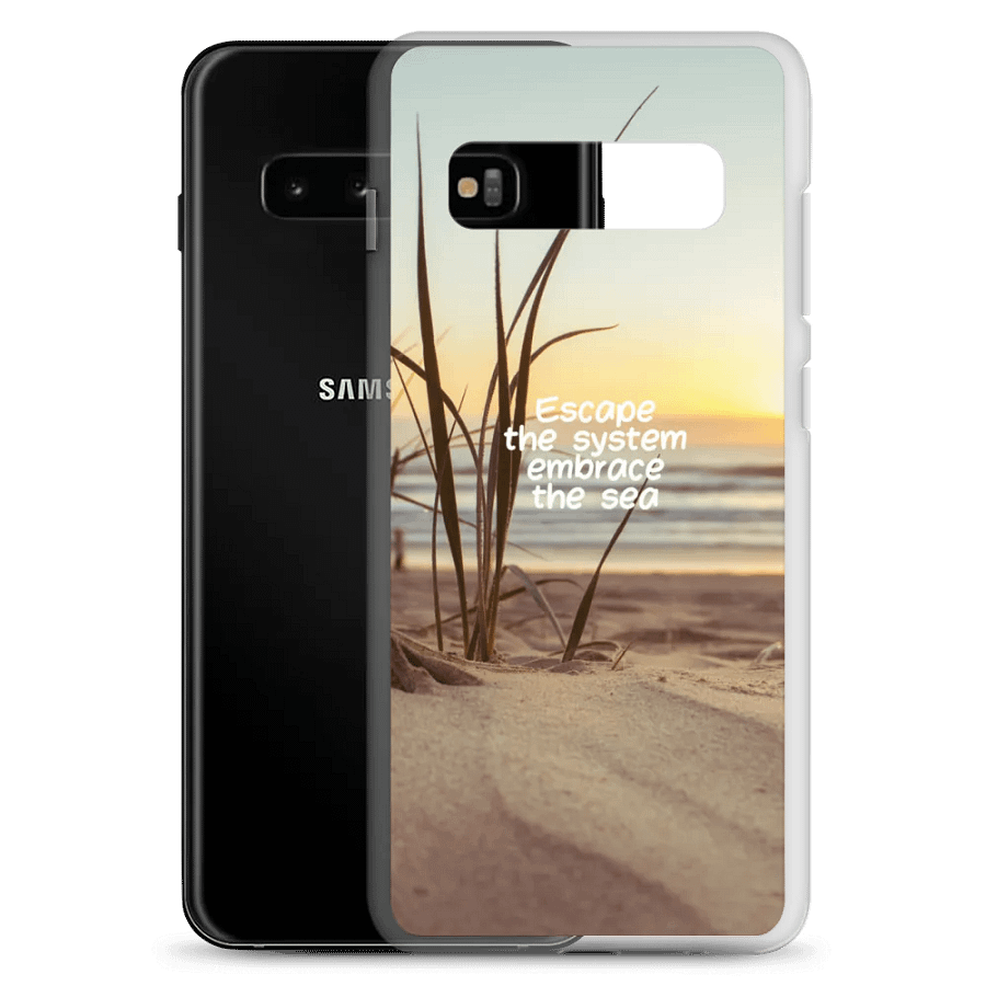 Embrace the Sea Clear Samsung® Case product image (9)
