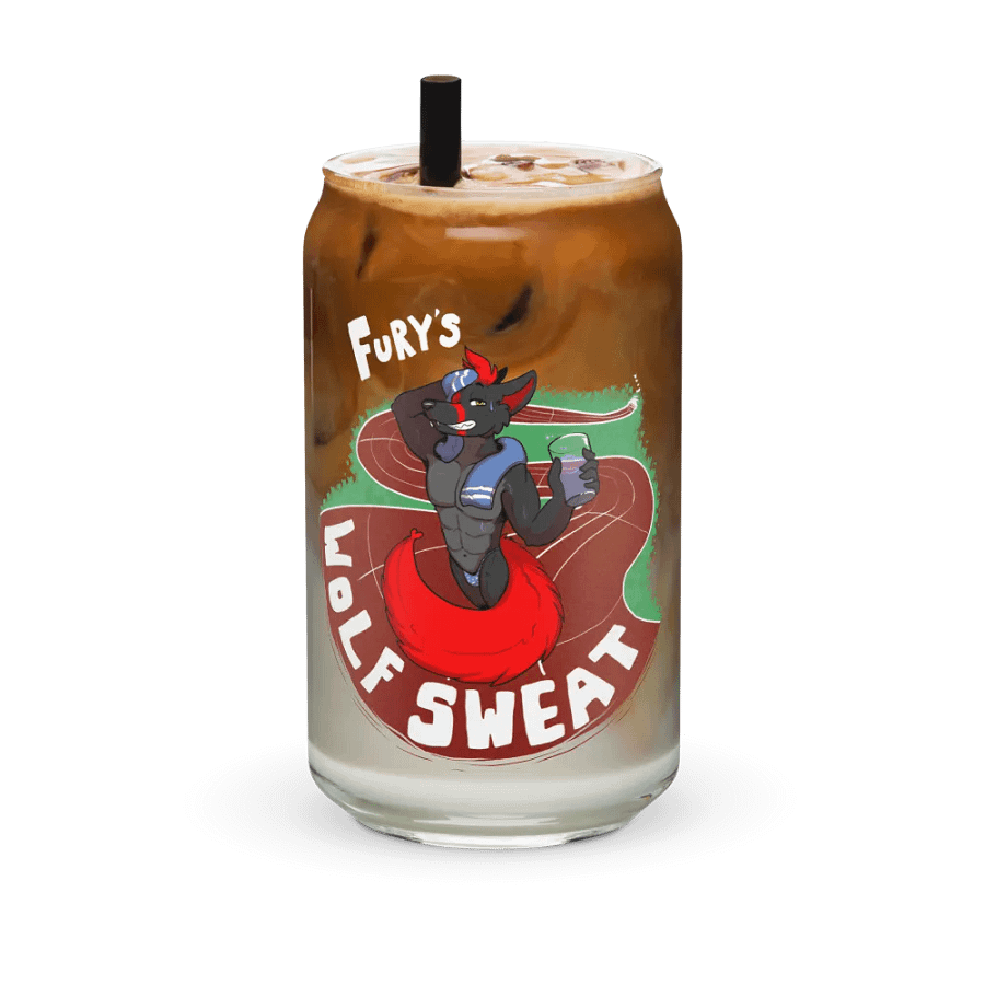 Fury's Wolf Sweat Can-Shaped Glass product image (36)