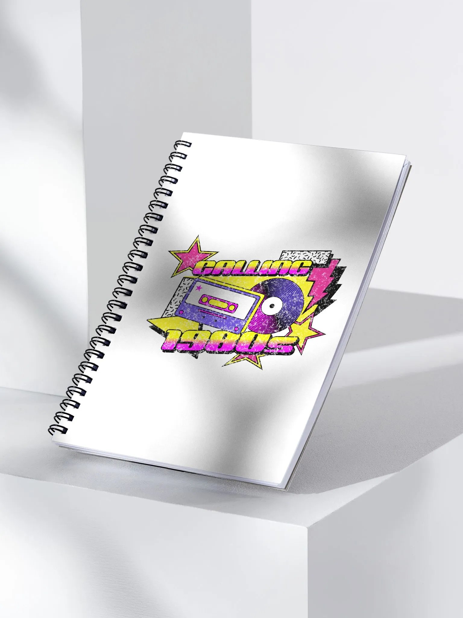 Calling 1980s Spiral Notebook product image (3)