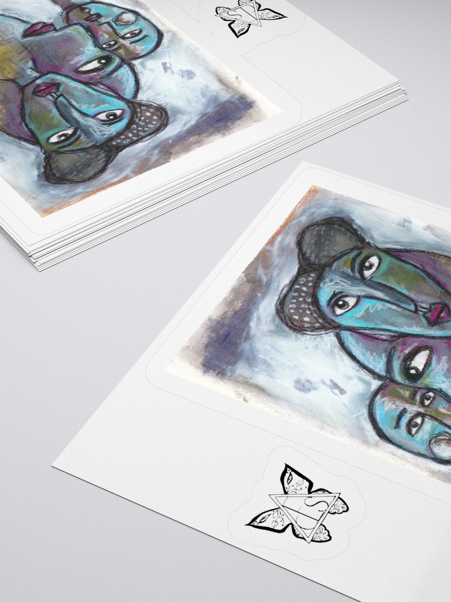 The Voices in my Head Art Sticker product image (4)