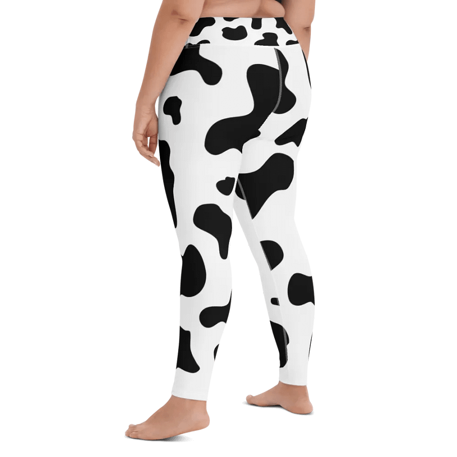 Chic Cow Print Leggings – Trendy & Comfortable for Every Occasion product image (11)