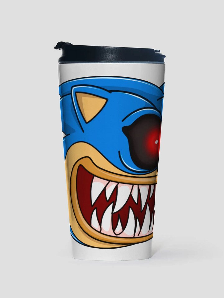 Sonic.EXE Stainless Steel Travel Mug product image (1)