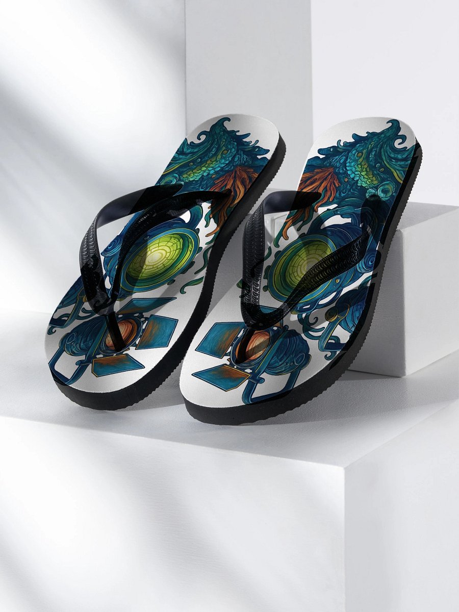 Theatrically Jerry: "Deep Sea Illumination" Stage Light Flip-Flops product image (2)