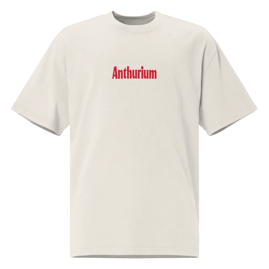 ⚡️ ANTHURIUM WORLD TOUR ⚡️ oversized tee product image (1)