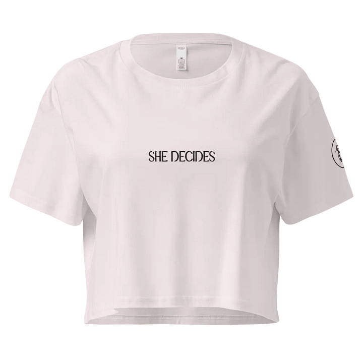 SHE DECIDES - Women's Crop Top product image (1)
