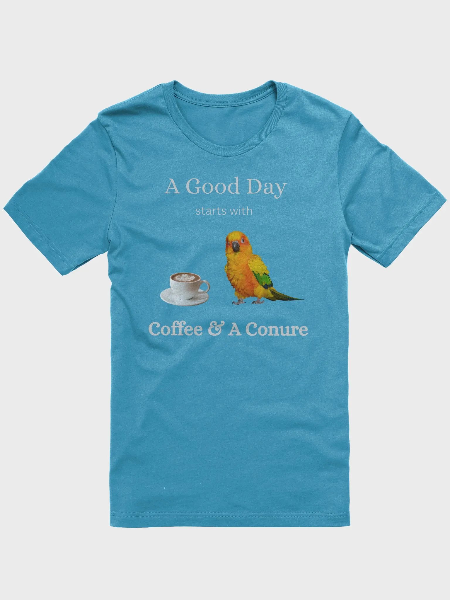Conure & Coffee Paradise T-Shirt product image (1)