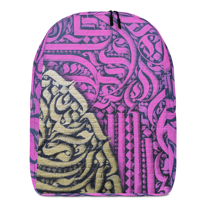 Pink and Gold Calligraphy Bag (LEFT SIDE) product image (2)