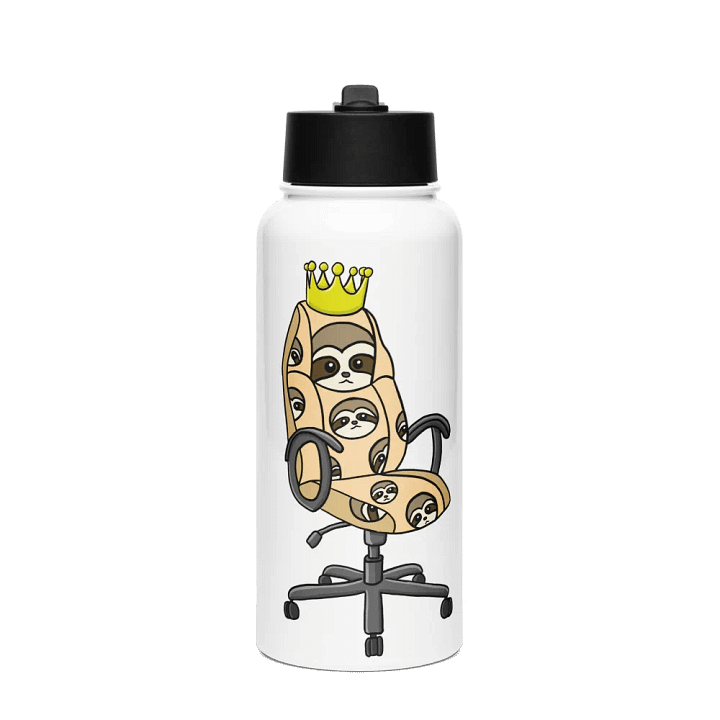 Stainless Steel Water bottle With Straw - Chair product image (1)