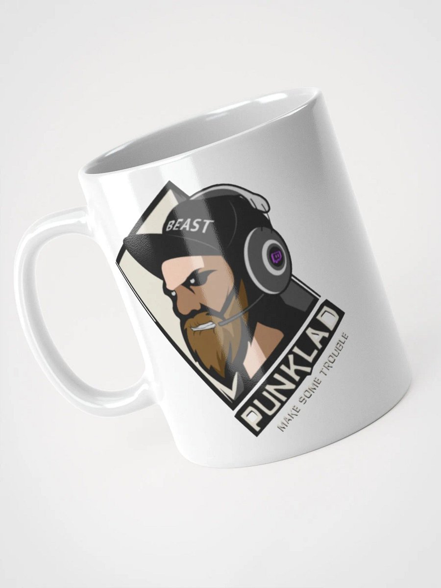White Glossy mug: Punklad Logo product image (3)