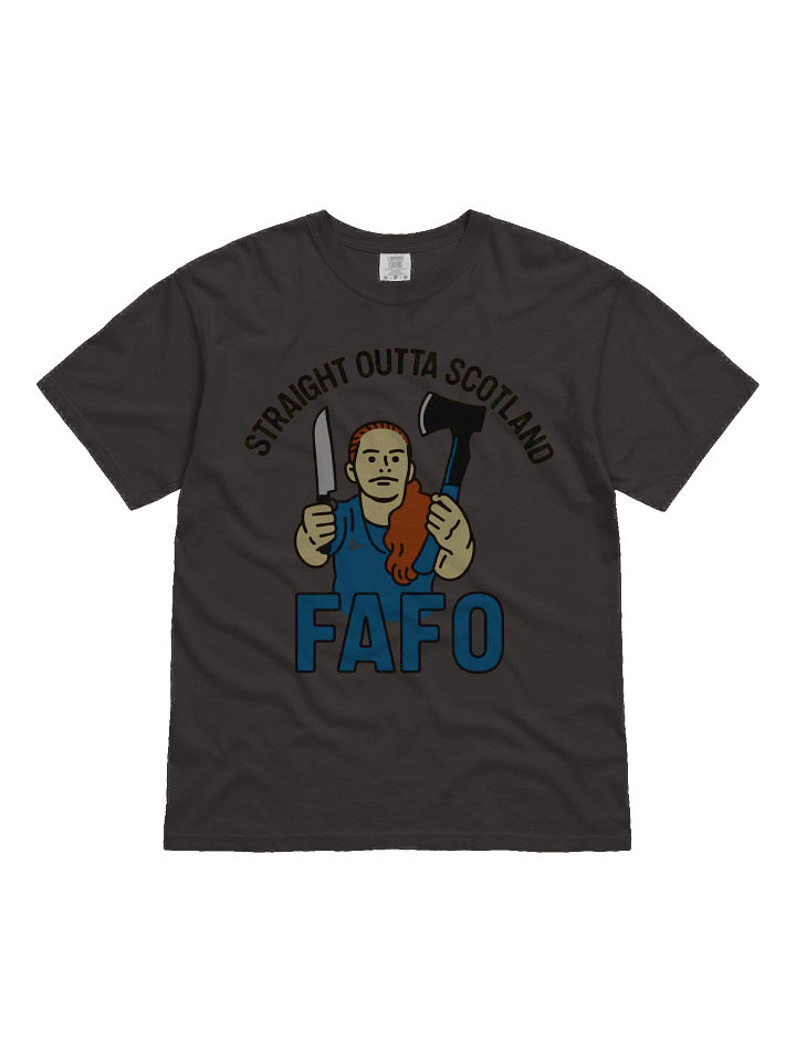 STRAIGHT OUTTA SCOTLAND SHIRT product image (6)