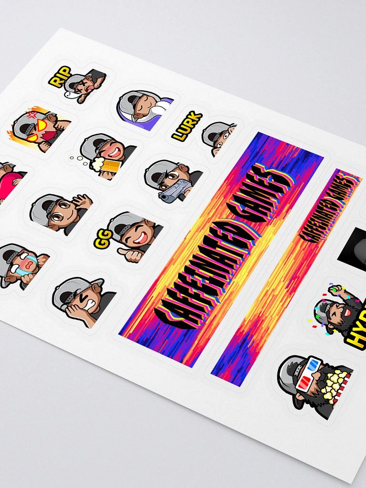 Caffeinated Games Young Caff Stickes product image (2)
