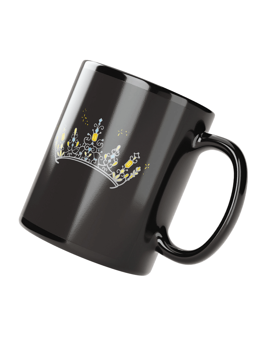 Crown Black Mug product image (2)