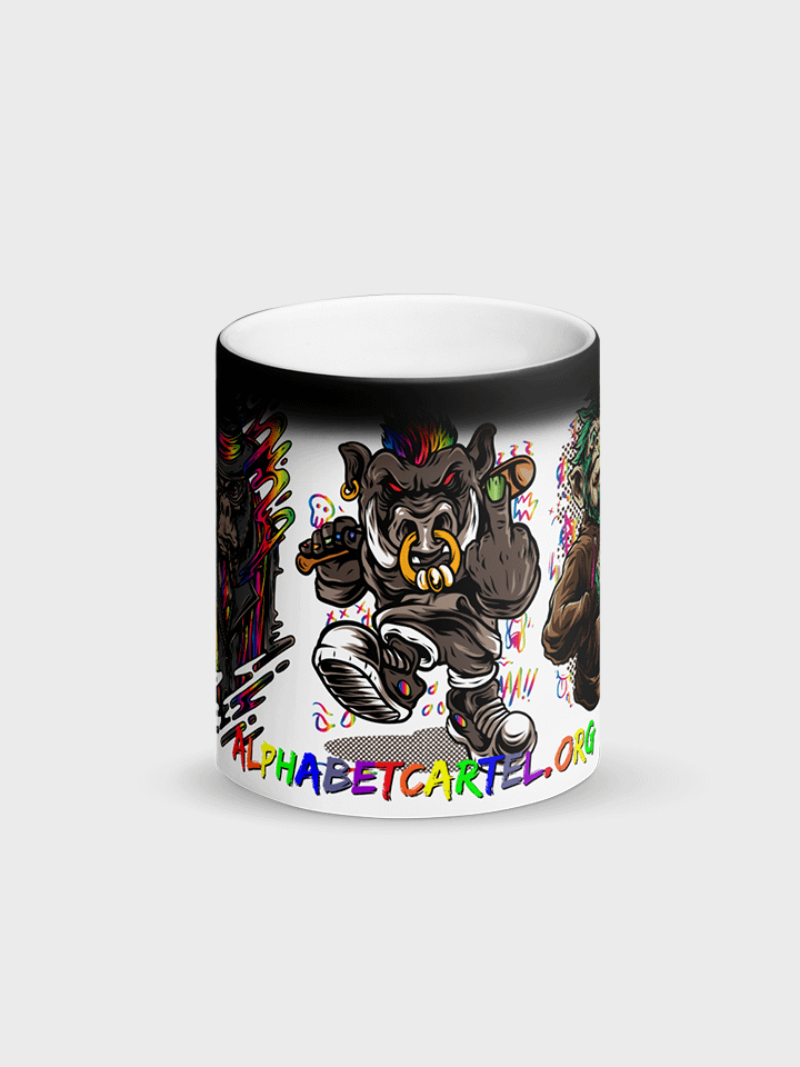 Alphabet Cartel - Matte Black Magic Mug product image (2)