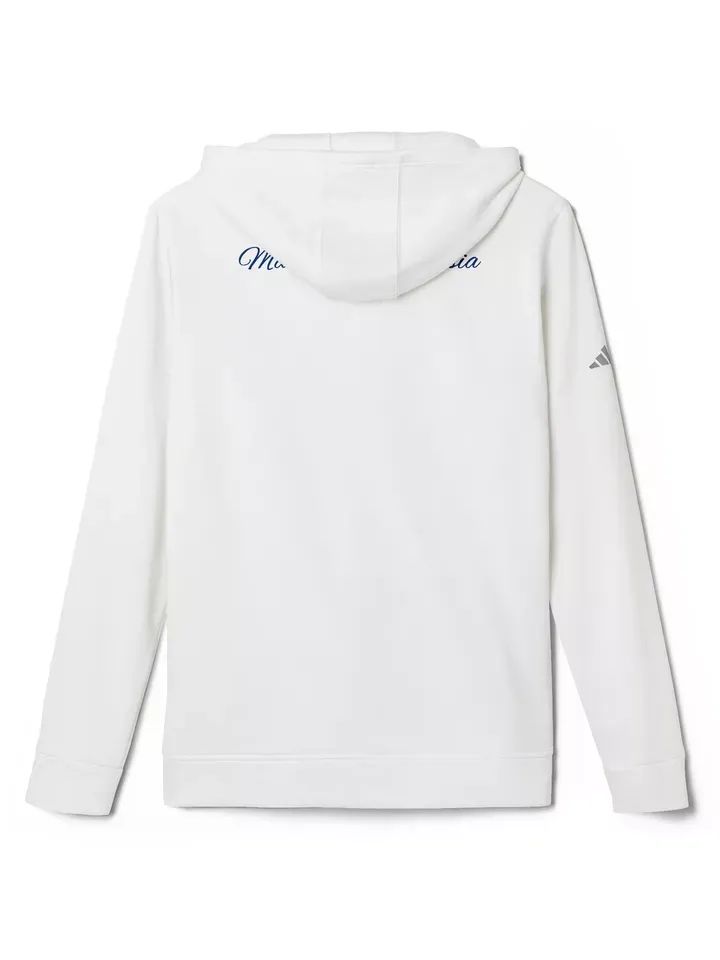 adidas Originals Flower Puff Fleece Pullover Hoodie White Yellow Men Size S-XXL product image (2)
