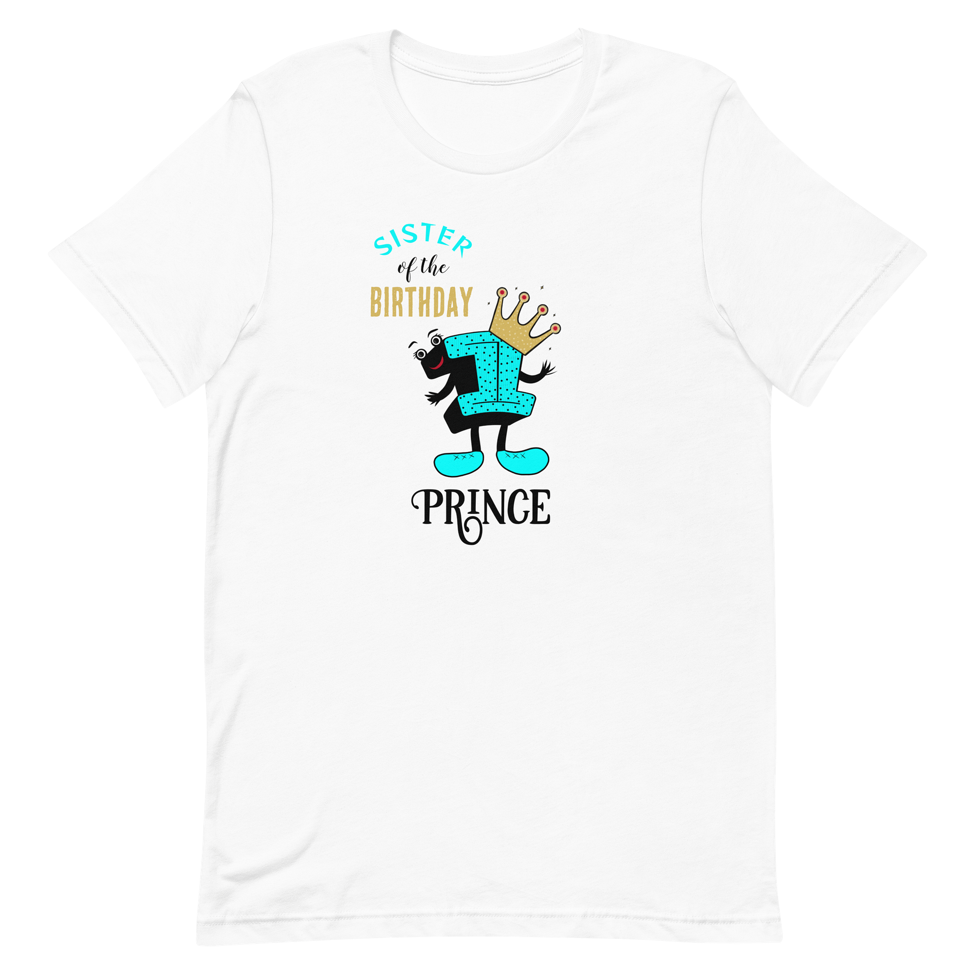 Royal 1st Sister Birthday T-Shirt product image (4)