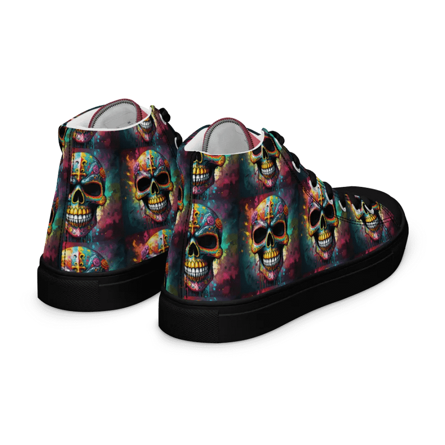 Fiesta Skull Men's High Tops product image (11)