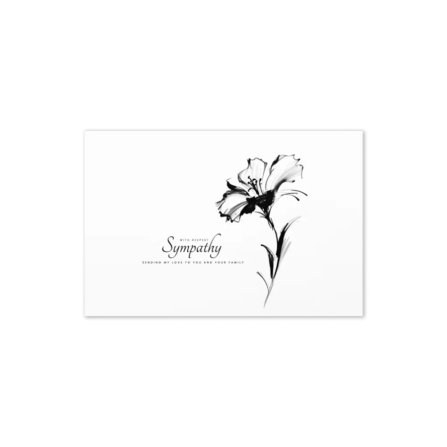 Heartfelt Sympathy Card product image (3)