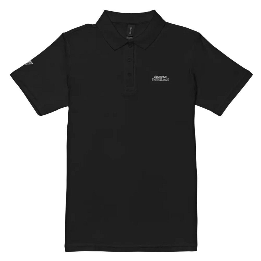 California Dreams Women Polo T-Shirt - Black product image (5)