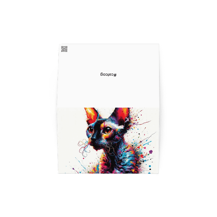 Greeting Card: Cornish Rex product image (1)