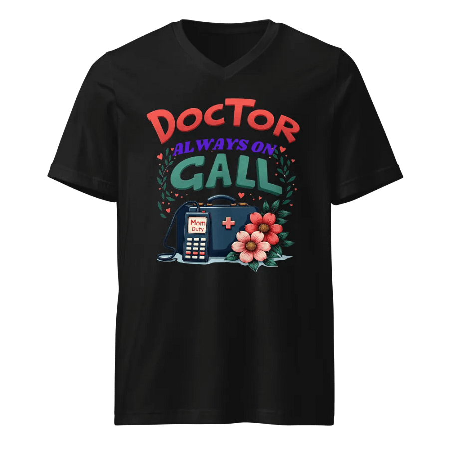 Mom Duty, Doctor Always on Call V-Neck Tee product image (1)