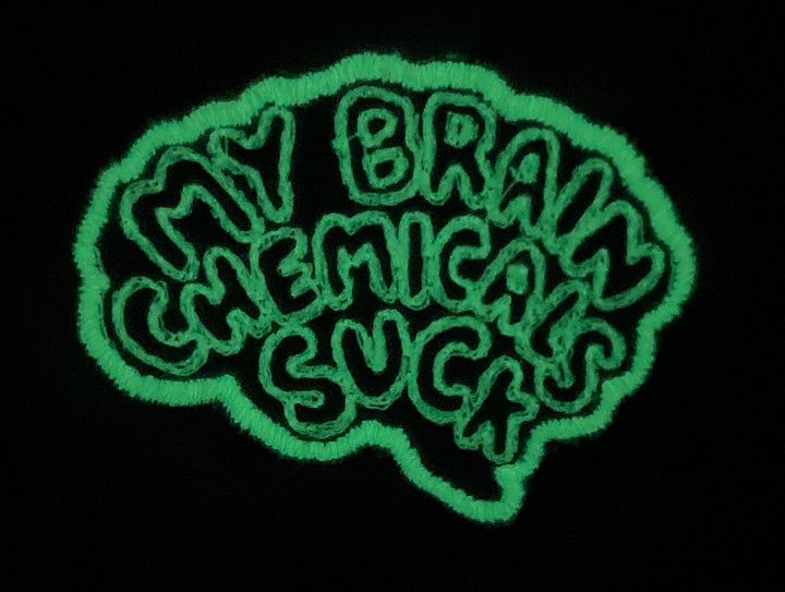 My Brain Chemicals Suck Patch product image (2)