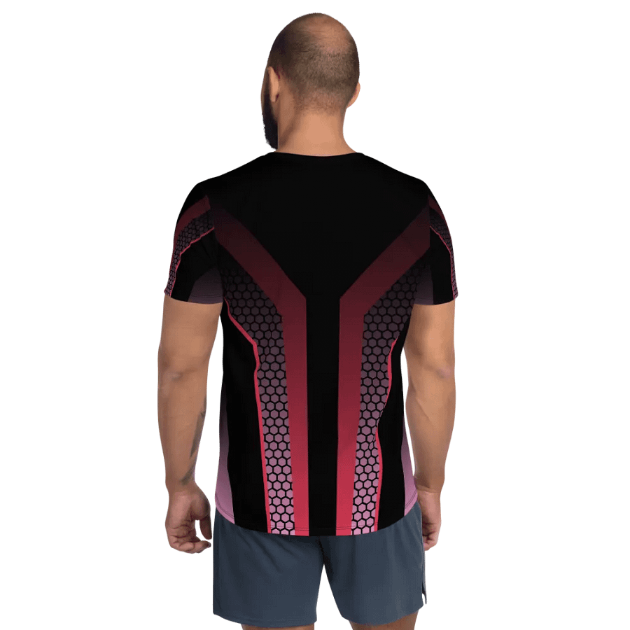 Honeycomb Vibe All-Over Athletic Tee product image (3)