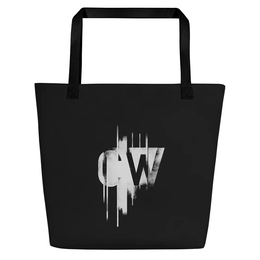 Floral Skull Fire (Large tote bag) product image (3)