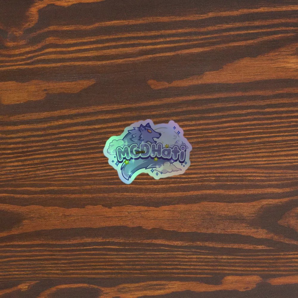 Hati Logo Holo Sticker product image (5)