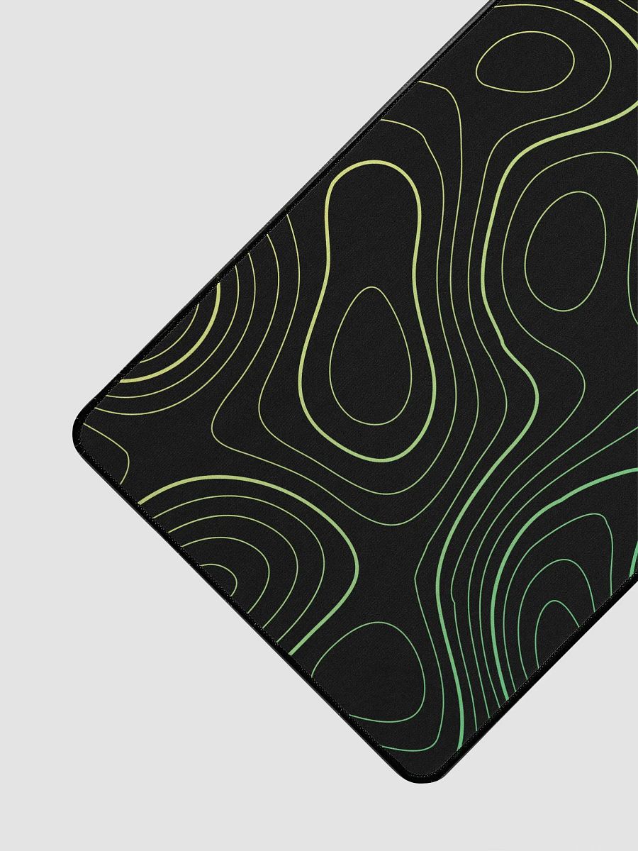 Lime Voltage: TOPO LINES WITH GRADIENT POP DESK MOUSE MAT product image (3)
