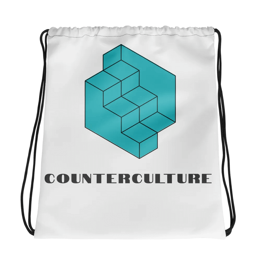 COUNTERCULTURE Cubic Drawstring Bag product image (1)