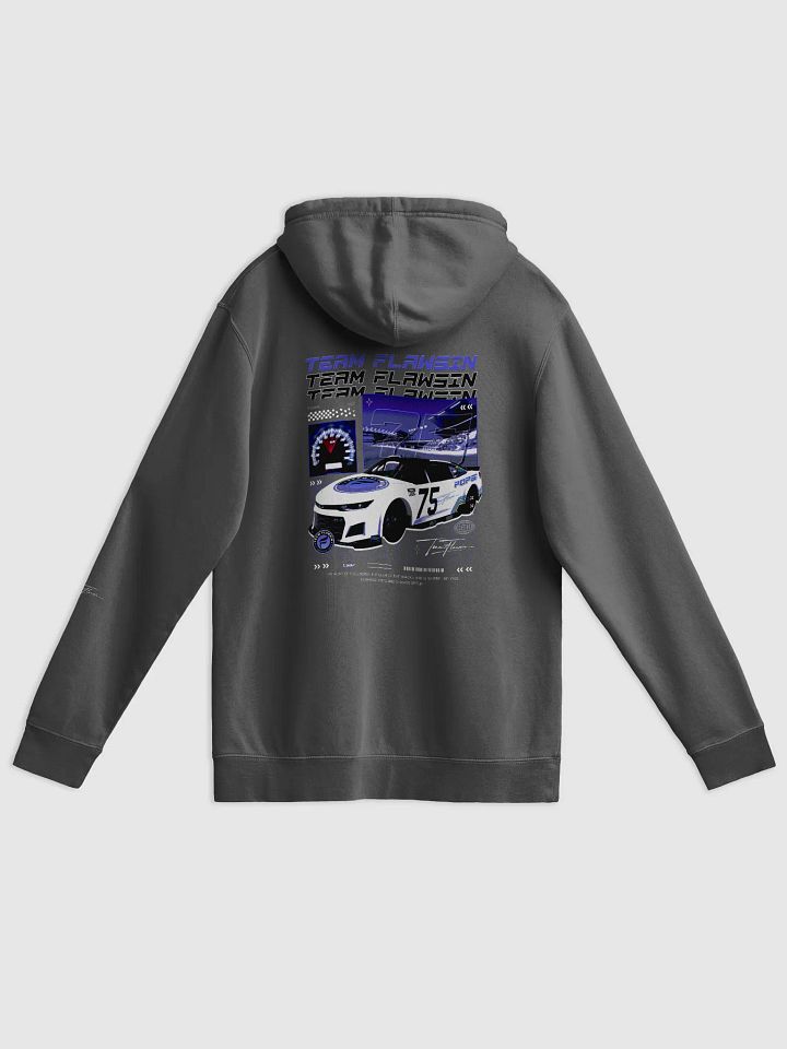 Team Flawsin High Octane Pigment Dyed Hoodie product image (2)
