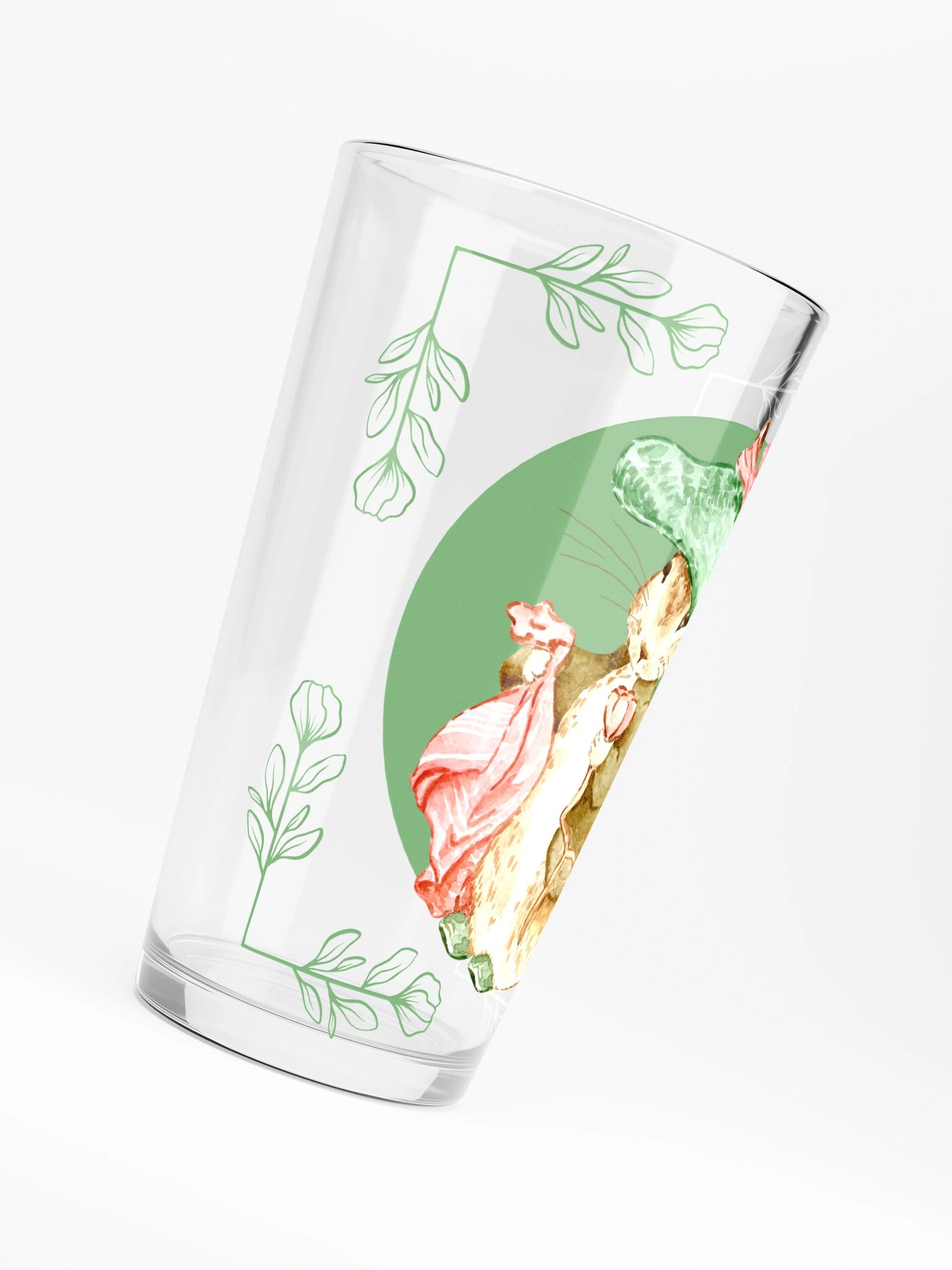 Rabbit Shaker Pint Glass product image (6)