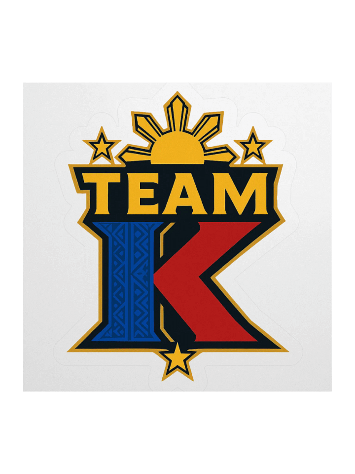 Team K Philippines STICKERS product image (1)