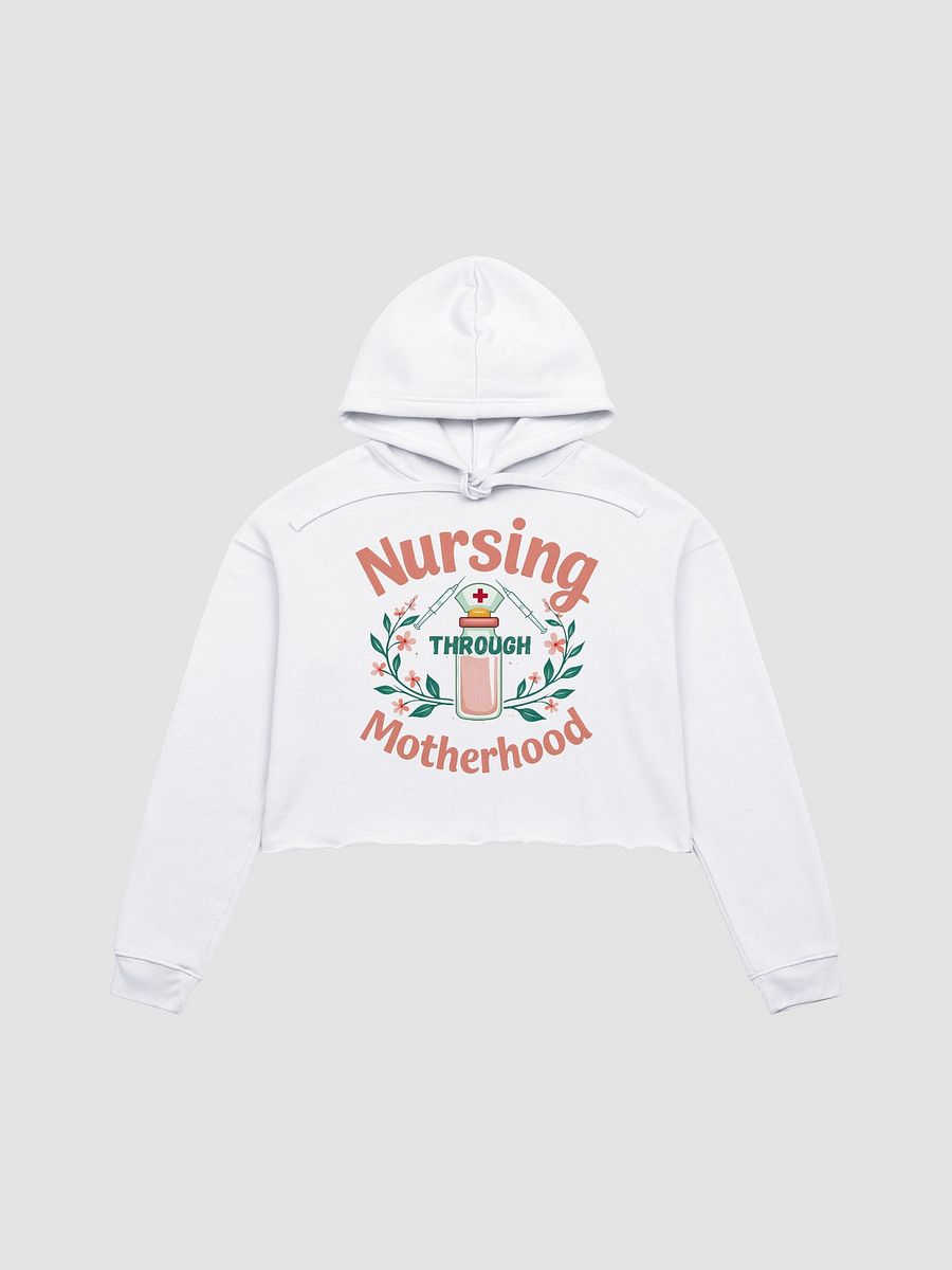 Nurse's Cap Floral Baby Bottle Hoodie product image (1)