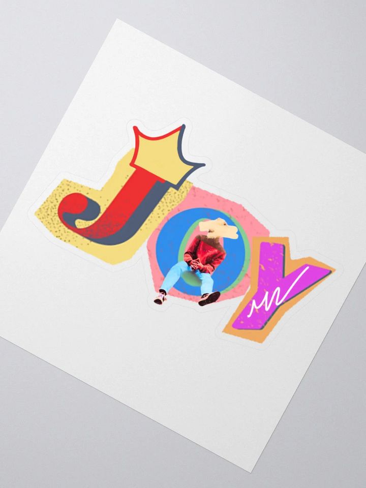 JOY Full Color Kiss Cut Stickers product image (2)