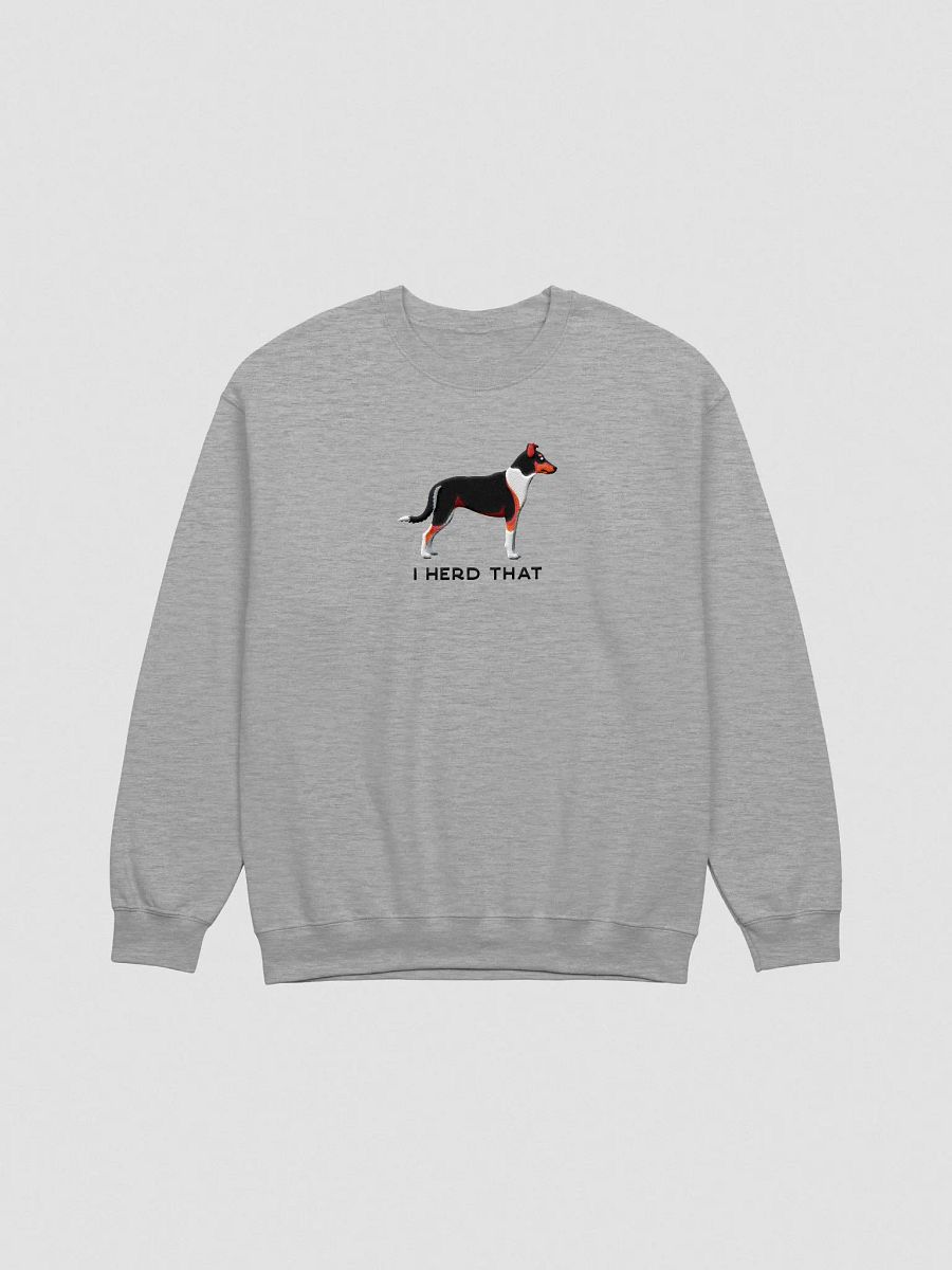 I Herd That Sweatshirt (Embroidered) of a Smooth Collie(Tricolor) product image (4)