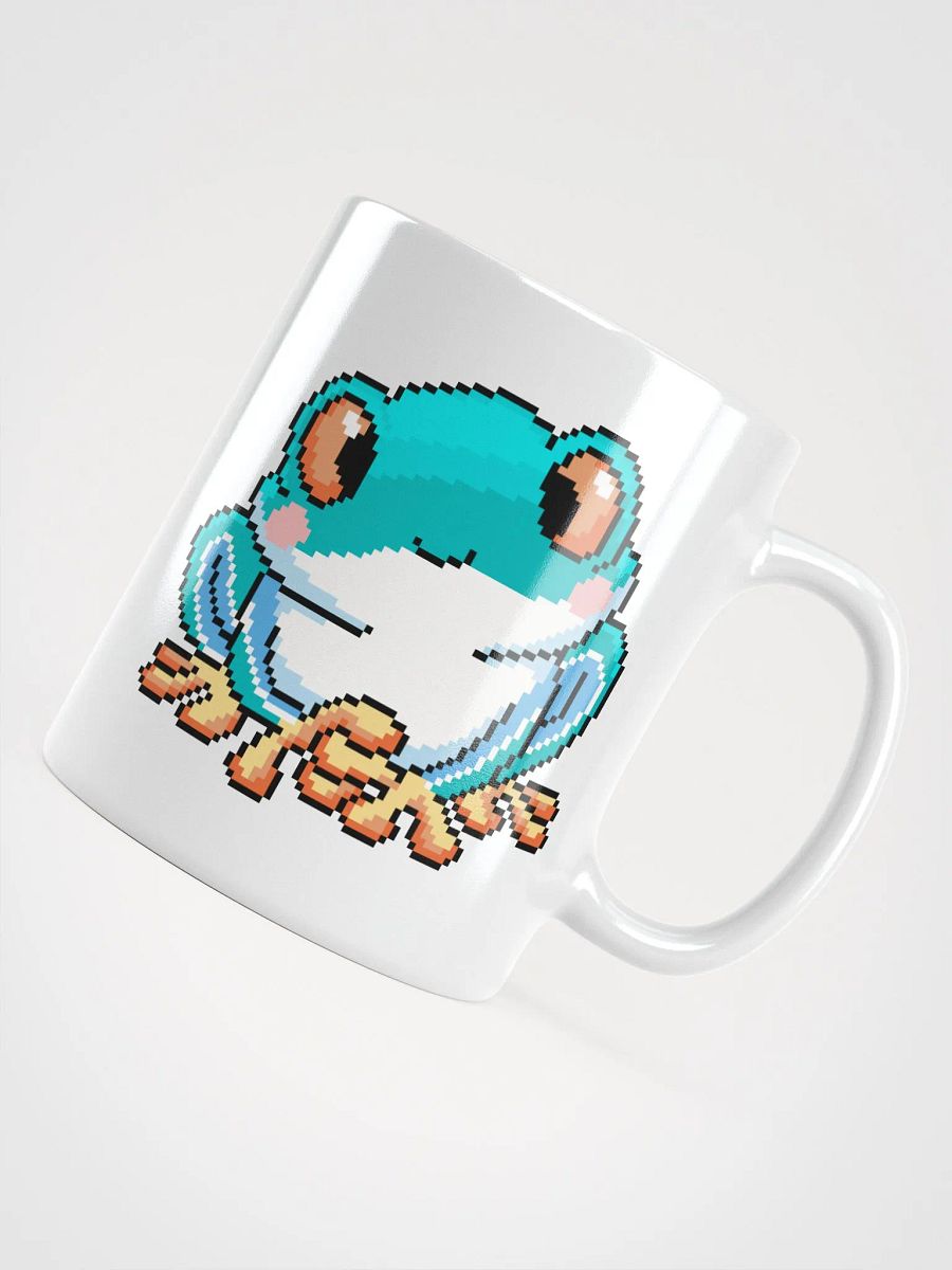 Teal Rip the Frog White Glossy Mug product image (5)
