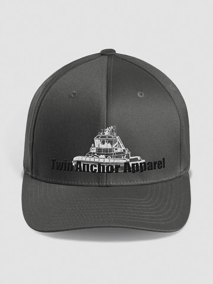 White Athena tug Fitted Flexfit Cap product image (7)