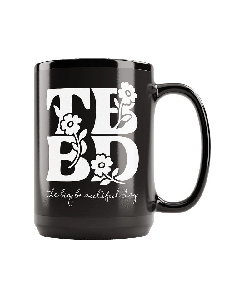 The Big Beautiful Day Floral Mug product image (1)