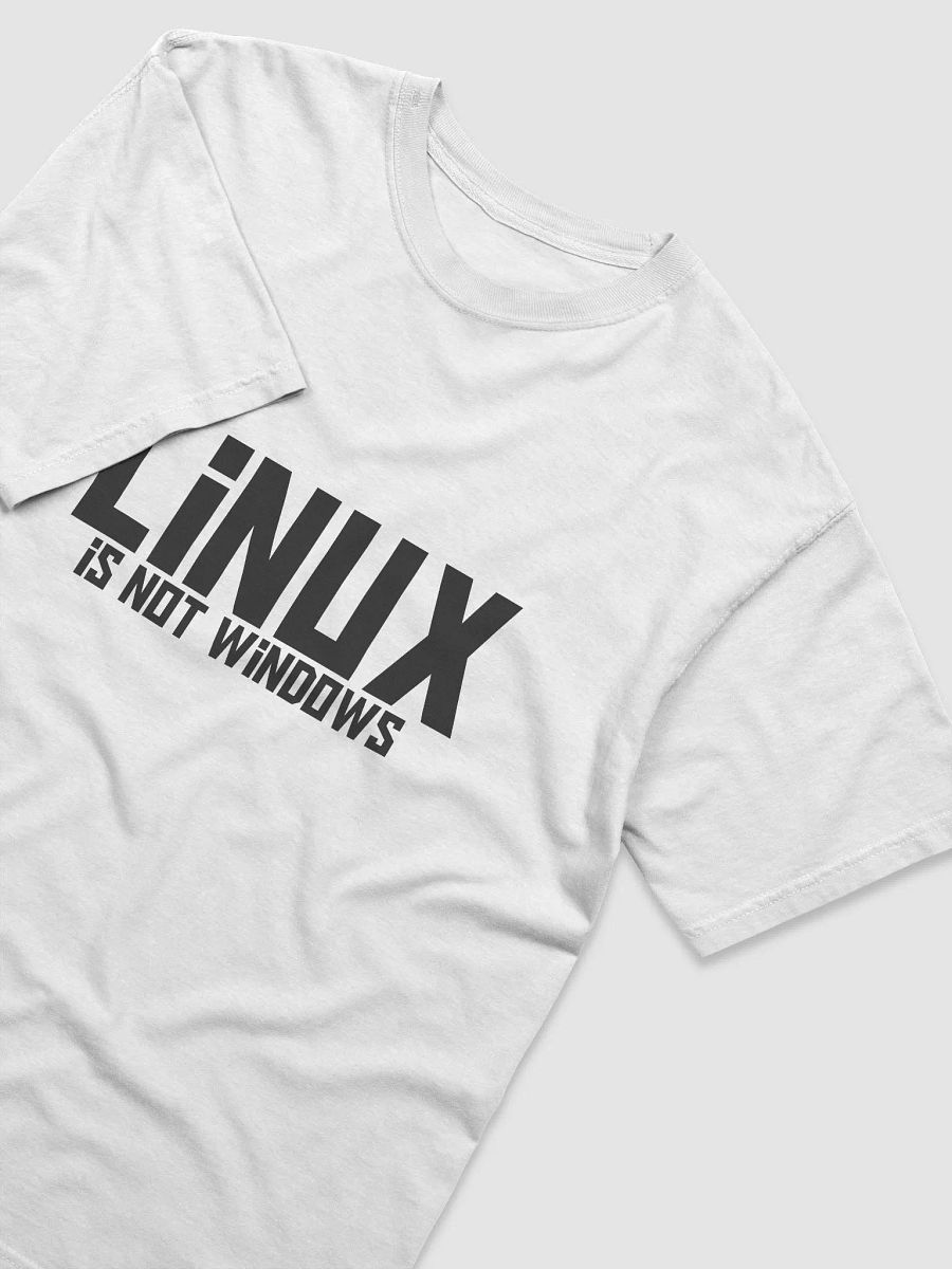Linux is NOT Windows Tshirt product image (3)