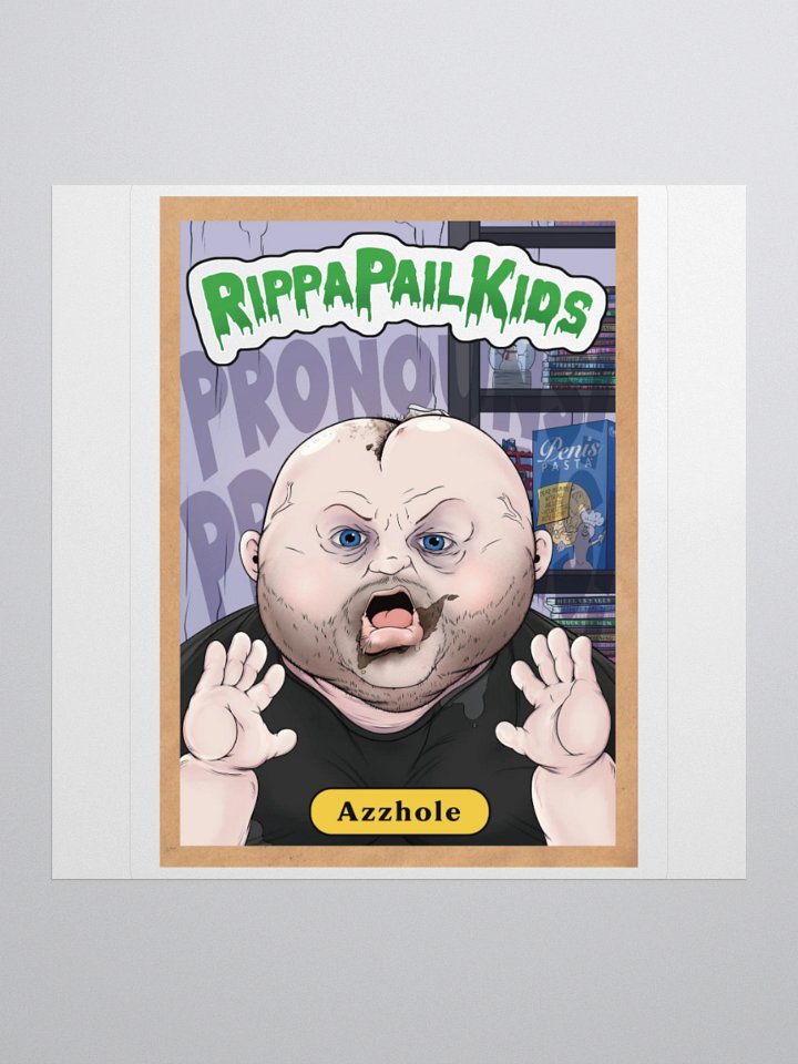 RippaPail Kids Azzhole Sticker product image (1)