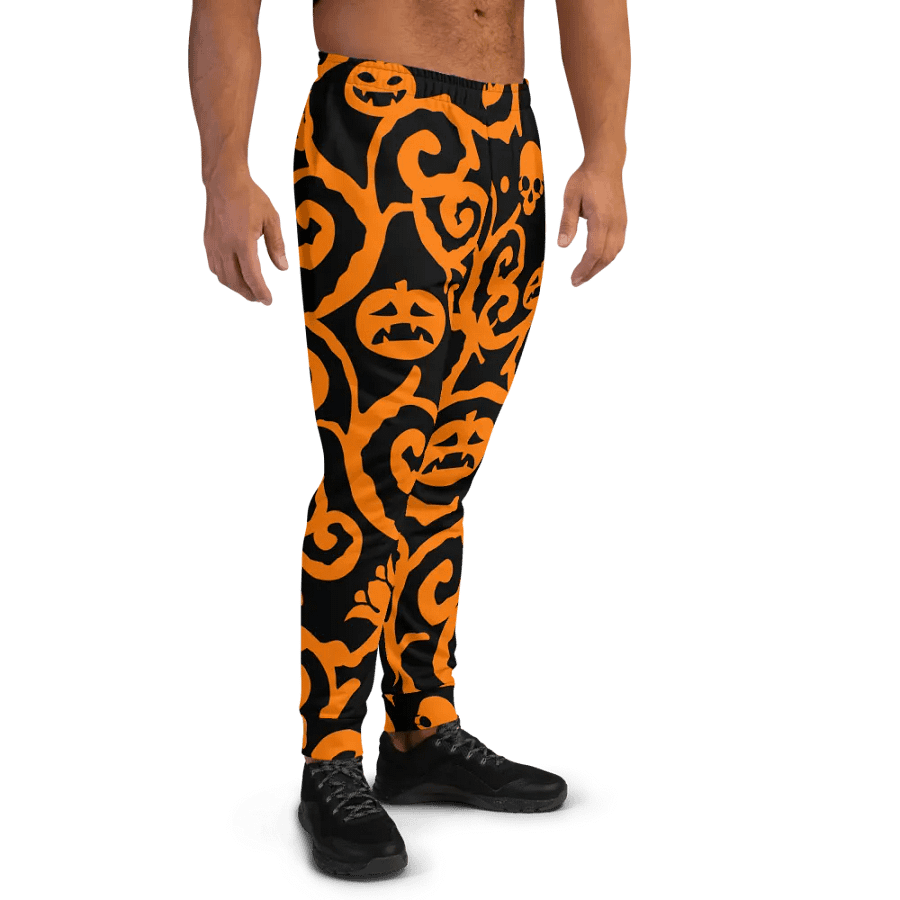 Scary Pumpkins Skull Men's Joggers product image (4)