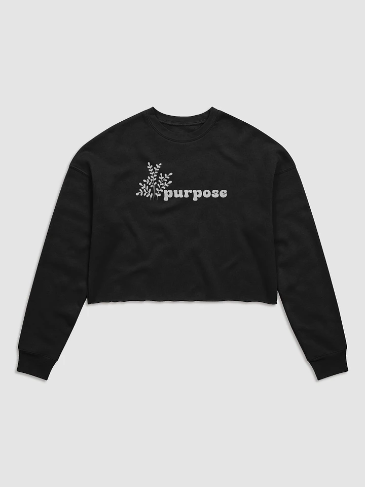 Purpose Crop Sweatshirt product image (1)
