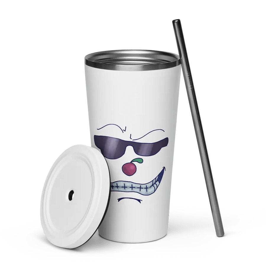 'Cweemy Face V2' - Tumbler With Straw product image (5)