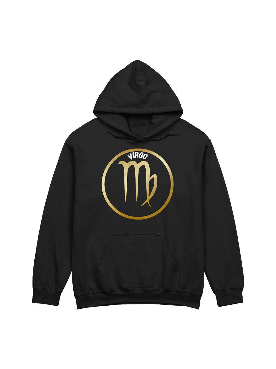 Golden Virgo Zodiac Symbol Hoodie product image (1)