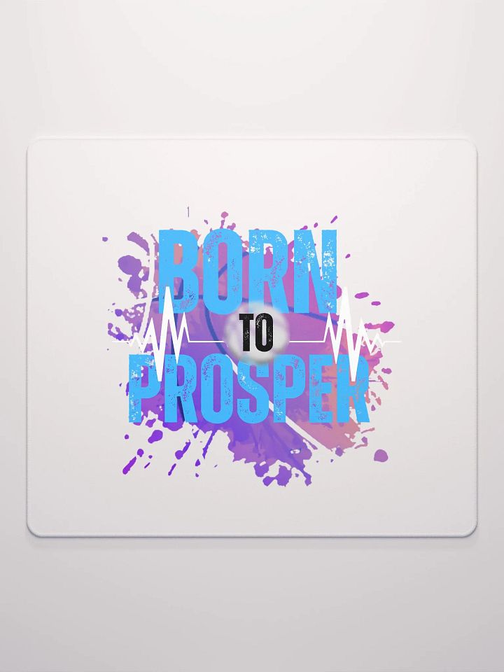 Born to Prosper Gaming Mouse Pad product image (4)