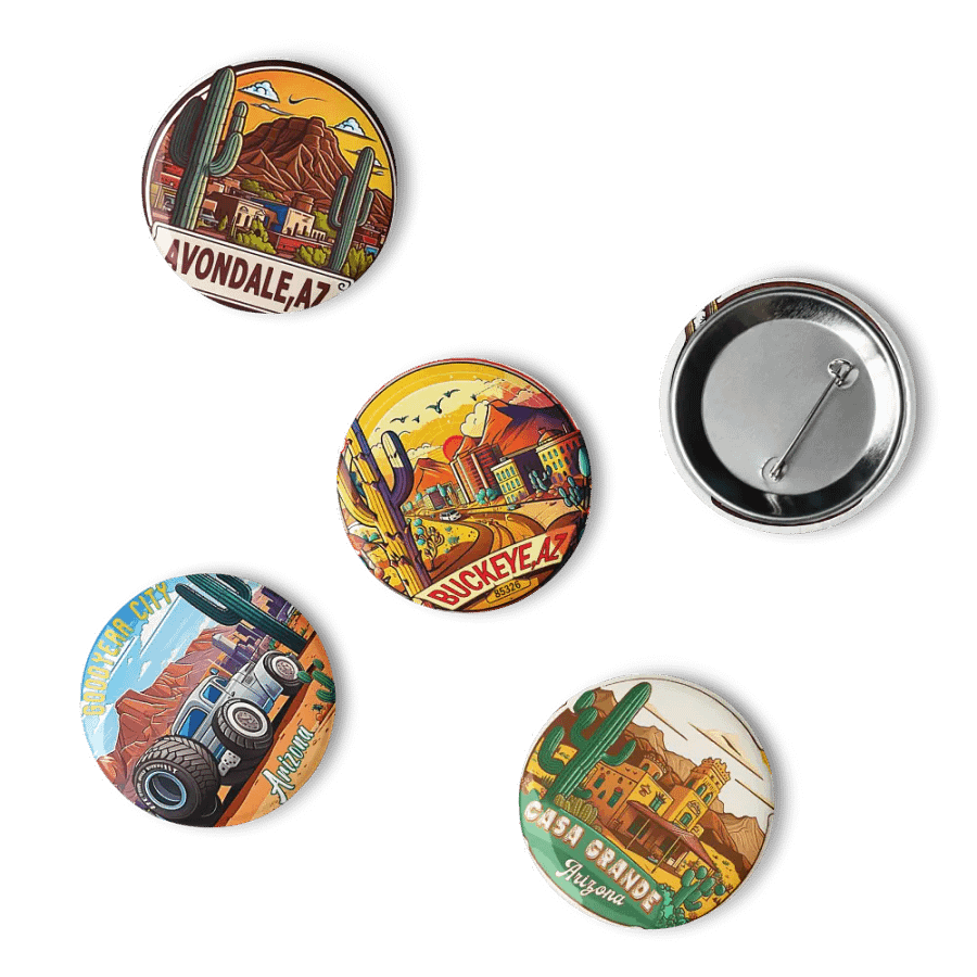 Arizona State - Set Of 5 Pins product image (10)