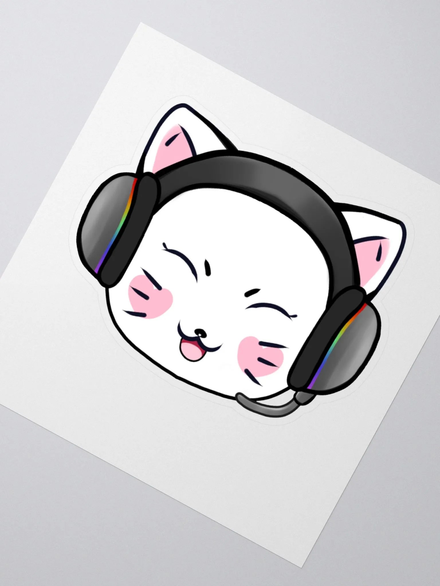 Asobuneko Logo Stickers product image (2)